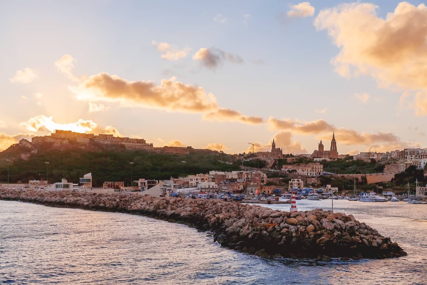 Taxi transfers service by Gozo Taxi.